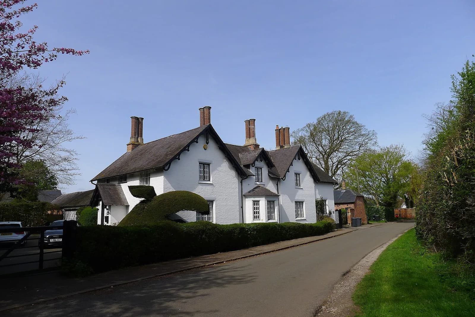 The village of Whatton-in-the-Vale, where the hotel stands